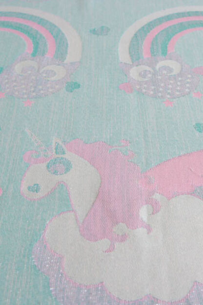 Unicorn Cotton Candy Glitter v4 RESTSTÜCKE