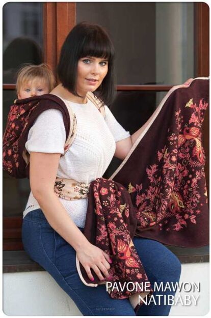 Tragetuch Natibaby Muster Pavone Mawon 04.jpg