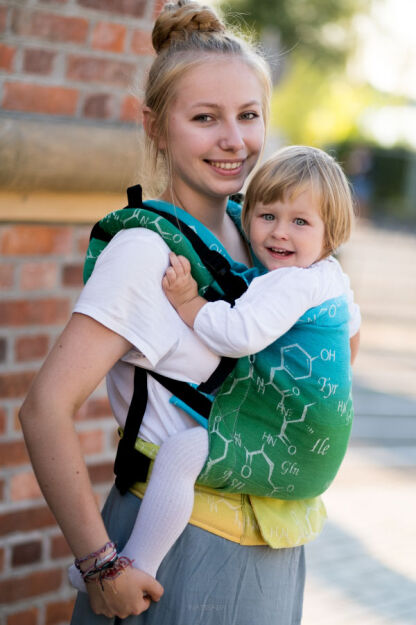 Oxytocin Azimuth, NatiGrow Adjustable Carrier, [40% Linen, 60% Baumwolle]