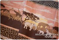 Tragetuch Natibaby Muster Africa Quente - Black BLACK02.jpg