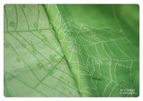 Ring Sling Natibaby Muster Tela spiderweb_green3.jpg