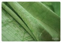 Ring Sling Natibaby Muster Tela spiderweb_green4.jpg