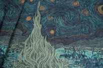 Starry Night, CHUSTA KÓŁKOWA, [100% bawełna] chusta dla dziecka, chusty dla dzieci, chusta dla niemowląt, chusty dla niemowląt, chusta do noszenia dziecka, chusty do noszenia dzieci, bezpieczna chusta, bezpieczne chusty