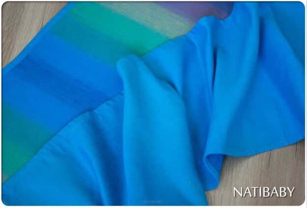 Natibaby RAINBOW BLUE - Puppentragetuch  143103446701.jpg