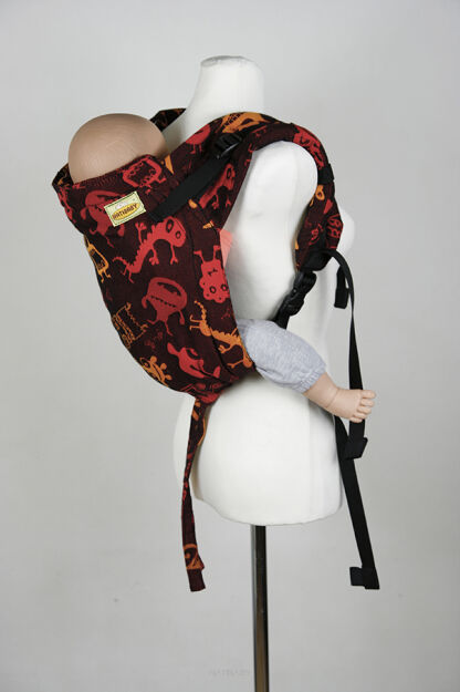 Onbuhimo Carrier Funny Creatures Fire