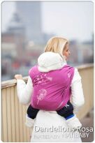 Ring Sling Natibaby Muster Dandelions Rosa s3.jpg
