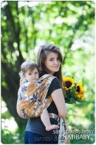 Tragetuch Natibaby Muster Sunflowers Ivory s3.jpg