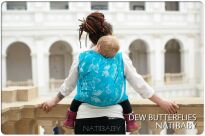 Ring Sling Natibaby Muster Dew Butterflies 01.jpg