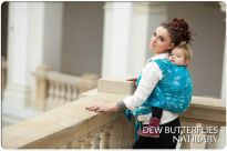 Ring Sling Natibaby Muster Dew Butterflies 02.jpg