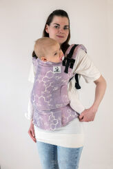Oxytocin Lavender, NatiGrow Adjustable Carrier, [40% Leinen, 60% Baumwolle]