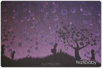 Ring Sling Natibaby Muster Bubbles Purple Bubbles-Purple-1-.JPG