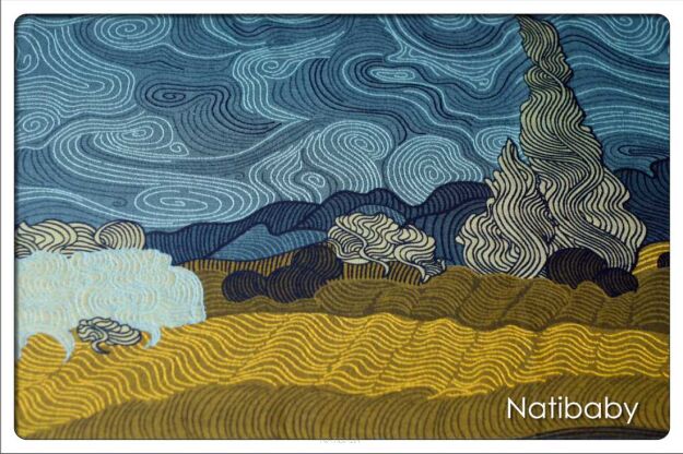 Cypresses Van Gogh Bright Reststücke Natibaby Cypresses-Van-Gogh-Bright-1-.JPG