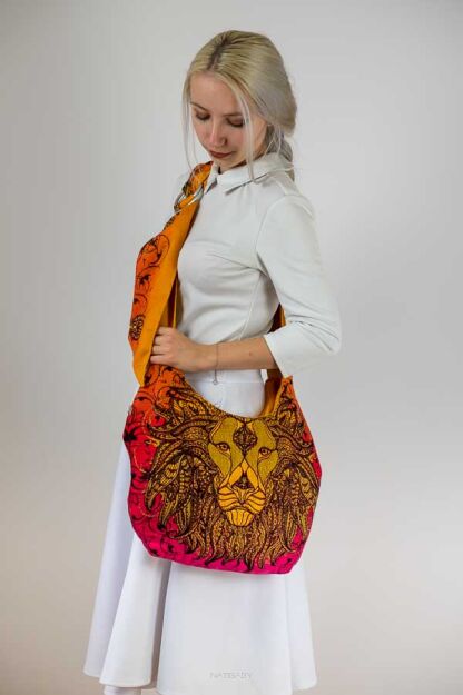 Hobo Beutel Friendly Lion Red