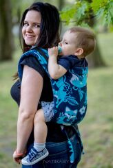 Foxes Blue, ONBUHIMO CARRIER, [100% Baumwolle]