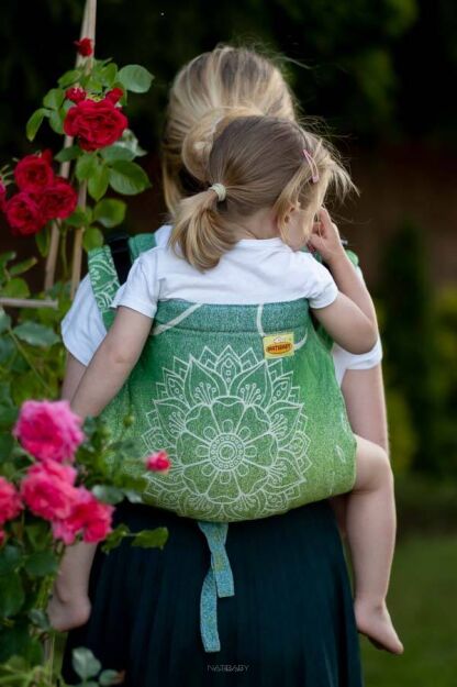 BABY Sibillinya Green, ONBUHIMO CARRIER, [100% Baumwolle]