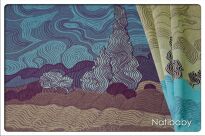 Tragetuch Natibaby Muster Cypresses Ametis Bright Cypresses-Ametis-Bright-2-.JPG
