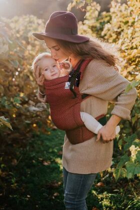 Muundo Corallo, NatiGrow Adjustable Carrier, [100% Baumwolle]