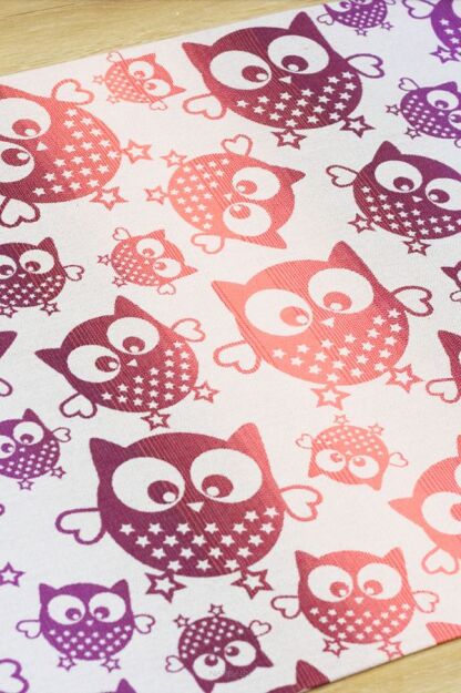 Owls Purple RESTSTÜCKE