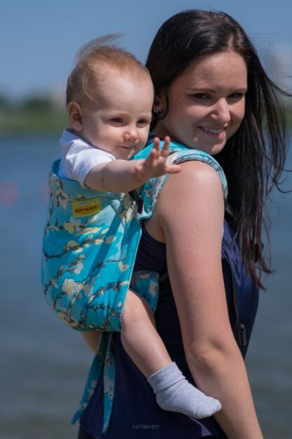 Almond Blossom, ONBUHIMO CARRIER, [40% Baumwolle, 20% Viscose Bamboo, 40% Leinen]