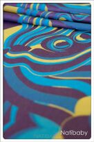 Tragetuch Natibaby Muster We Are One Turquoise We-Are-One-Turquoise-5-.JPG