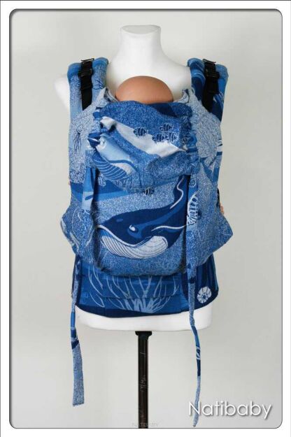 Natigo Ergonomische Tragehilfe Natibaby Muster Ocean Navy Blue Ocean-Navi-Blue-01.jpg
