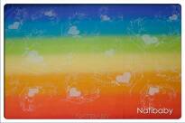 Natigo Ergonomische Tragehilfe Natibaby Muster Wings Of Love Rainbow White Wings-of-Love-Rainbow-White-1-.JPG