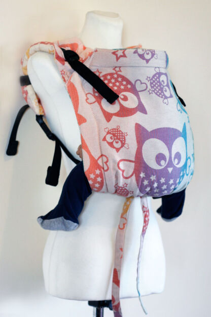 Owls Rainbow Love, ONBUHIMO CARRIER, [100% Baumwolle]