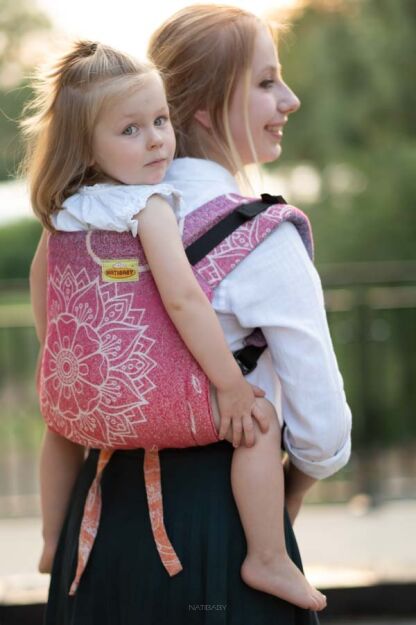 Sibillinya Light Red, ONBUHIMO CARRIER, [100% Baumwolle]