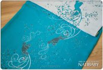 Tragetuch Natibaby Muster Bird Of Art Turquoise 01.jpg