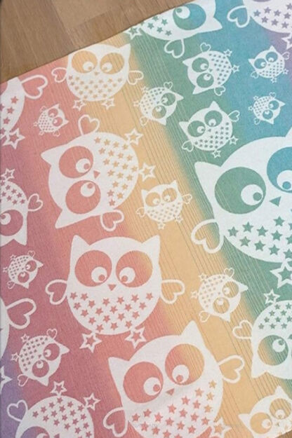 Owls Rainbow Love RESTSTÜCKE