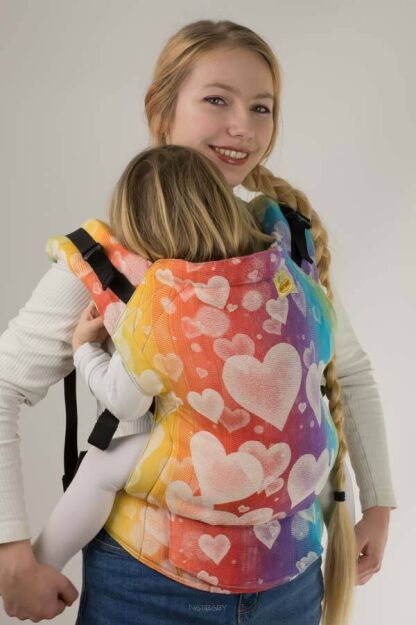 BABY Love Forever, NATIGO carrier [100% Baumwolle]