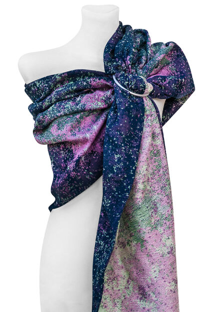 Galaktyka Mirtilo, Ring Sling [50% cotton, 25% wool, 25% hemp]