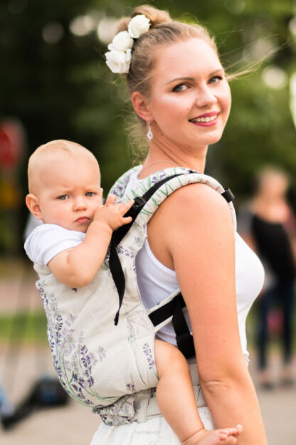 Lavender,  NATIGO carrier (100% Baumwolle)