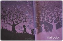 Tragetuch Natibaby Muster Bubbles Purple Bubbles-Purple-2-.JPG