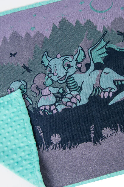 NatiBlanket Land of the Dragons mint