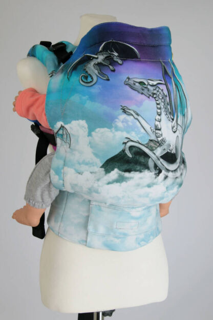BABY Familia Dragonum Spirit, NATIGO carrier [100% Baumwolle]