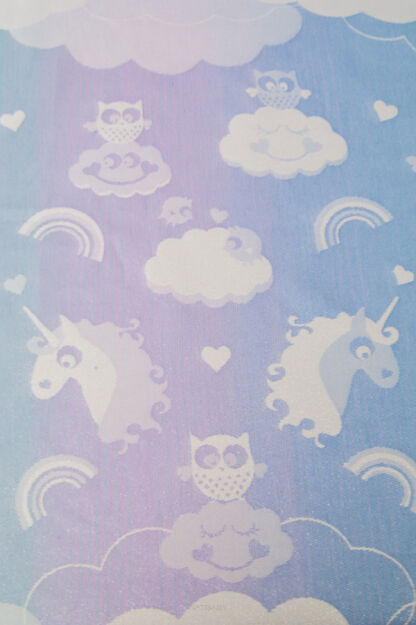 Unicorn Cotton Candy Aurora, RING SLING, [90% Baumwolle, 10% Polyester]