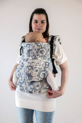 Technology White,  NATIGO carrier [100% Baumwolle]