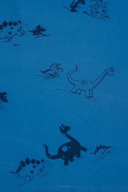 DinoFun Blue, [70% Baumwolle, 30% Hanf]
