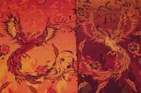 Natigo Ergonomische Tragehilfe Natibaby Muster Glowing Phoenix Phoenix-In-Fire-03-br.jpg