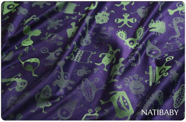 Tragetuch Natibaby Muster Monsters Violet 01.jpg