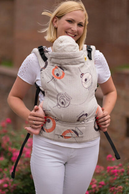 BABY My Robot, NATIGO carrier [100% Baumwolle]
