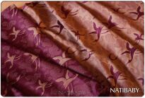 Ring Sling Natibaby Muster Crane Maroon 01.jpg
