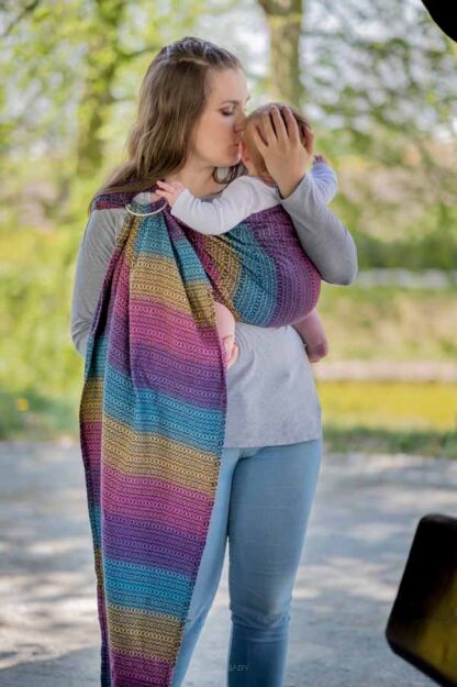 Rainbow Roam, Ring Sling, [100% Baumwolle]