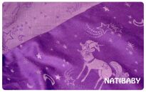 Ring Sling Natibaby Muster Unicorns UNICORNS-ROZ-FIO1.jpg