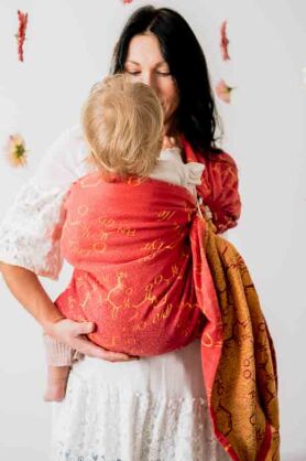 Oxytocin Anturium, Ring Sling [74% Baumwolle, 26% Leinen]